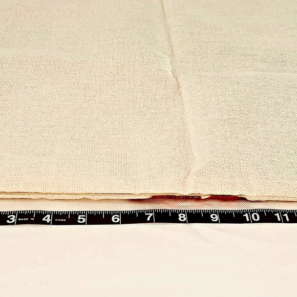 Red & Cream Flower Throw Pillow Cover 16" x 16" - Picture 5 of 9